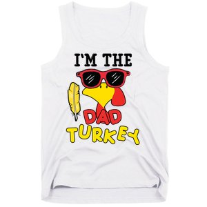 Im The Dad Turkey Funny Thanksgiving Tank Top