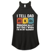 I Tell Dad Jokes Periodically But Only When Im My Element Women's Perfect Tri Rocker Tank