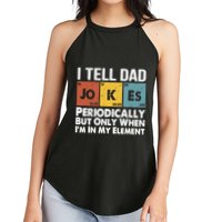 I Tell Dad Jokes Periodically But Only When Im My Element Women's Perfect Tri Rocker Tank
