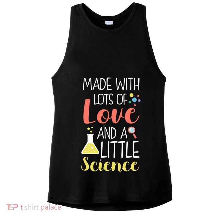 Ivf Transfer Day Love And Science Lucky Gift Ladies PosiCharge Tri-Blend Wicking Tank