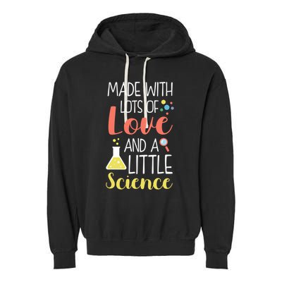 Ivf Transfer Day Love And Science Lucky Gift Garment-Dyed Fleece Hoodie