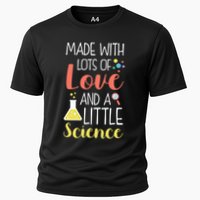 Ivf Transfer Day Love And Science Lucky Gift Cooling Performance Crew T-Shirt