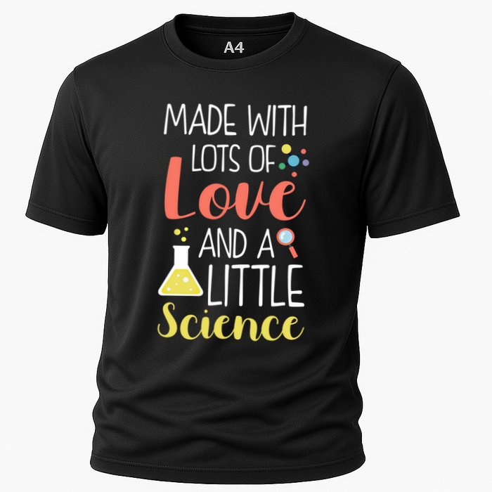 Ivf Transfer Day Love And Science Lucky Gift Cooling Performance Crew T-Shirt