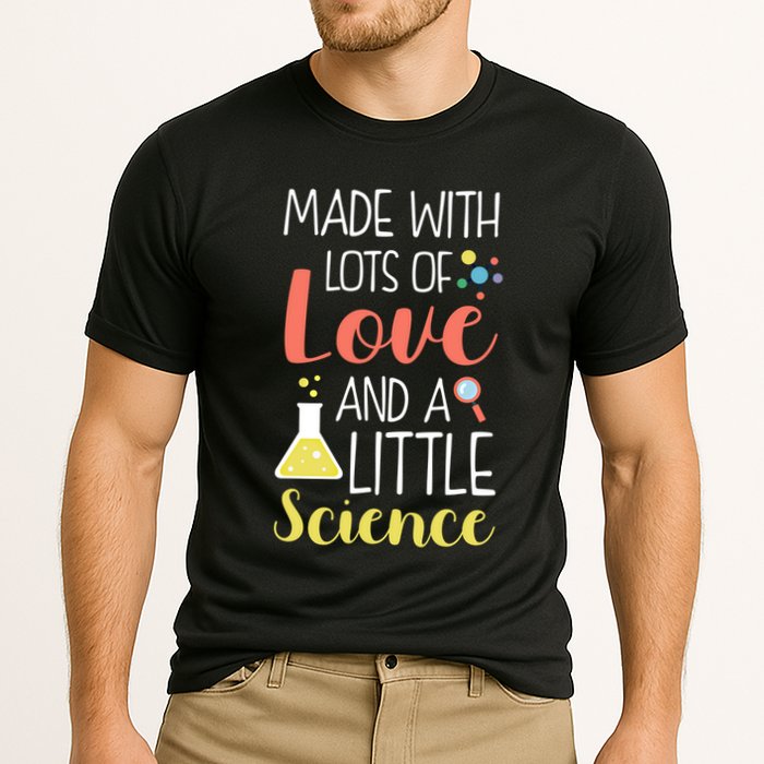 Ivf Transfer Day Love And Science Lucky Gift Cooling Performance Crew T-Shirt