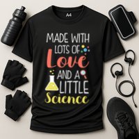 Ivf Transfer Day Love And Science Lucky Gift Cooling Performance Crew T-Shirt
