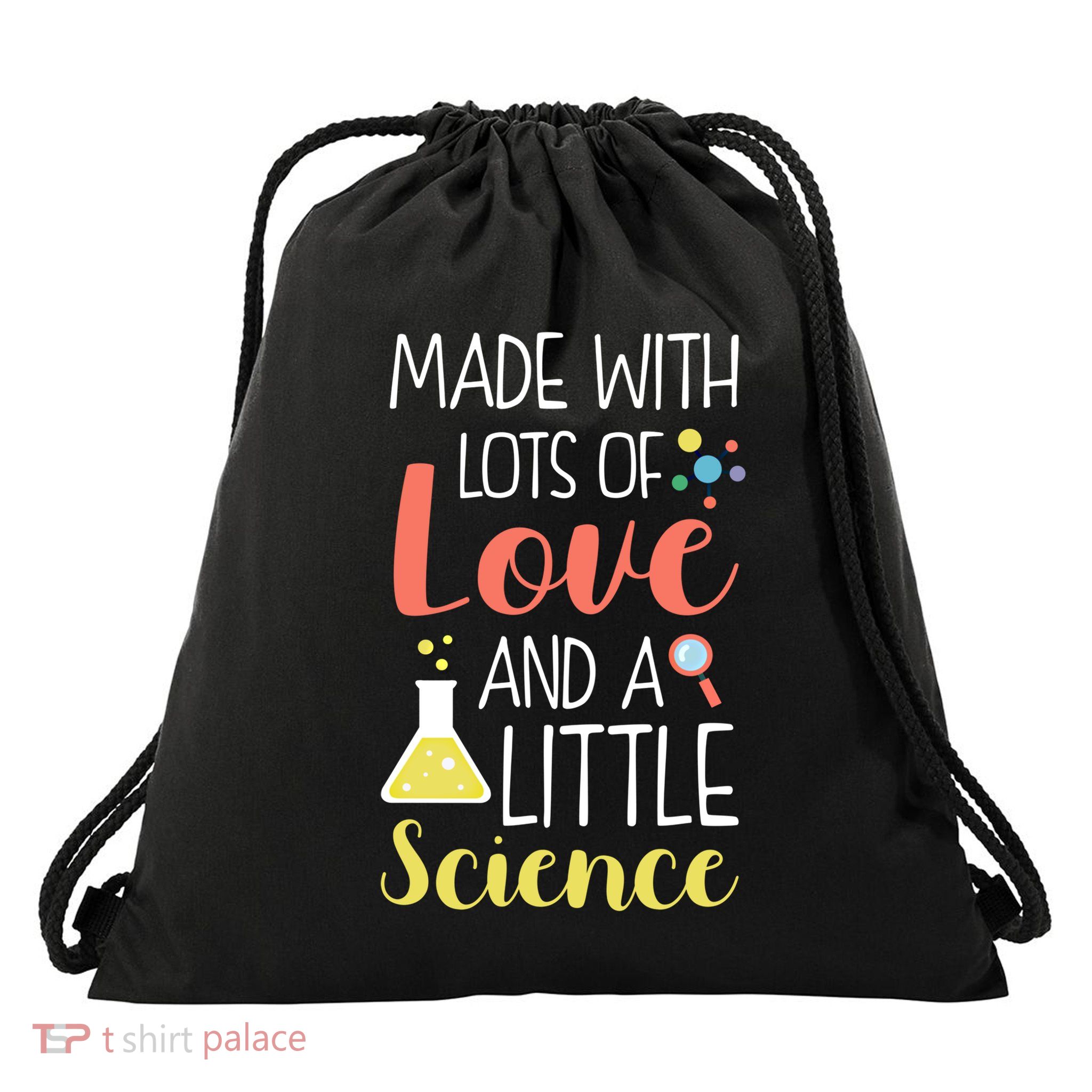 Ivf Transfer Day Love And Science Lucky Gift Drawstring Bag