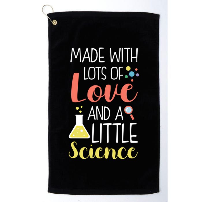Ivf Transfer Day Love And Science Lucky Gift Golf Towel
