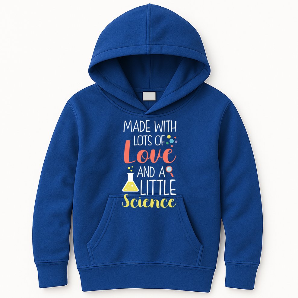 Ivf Transfer Day Love And Science Lucky Gift Kids Hoodie