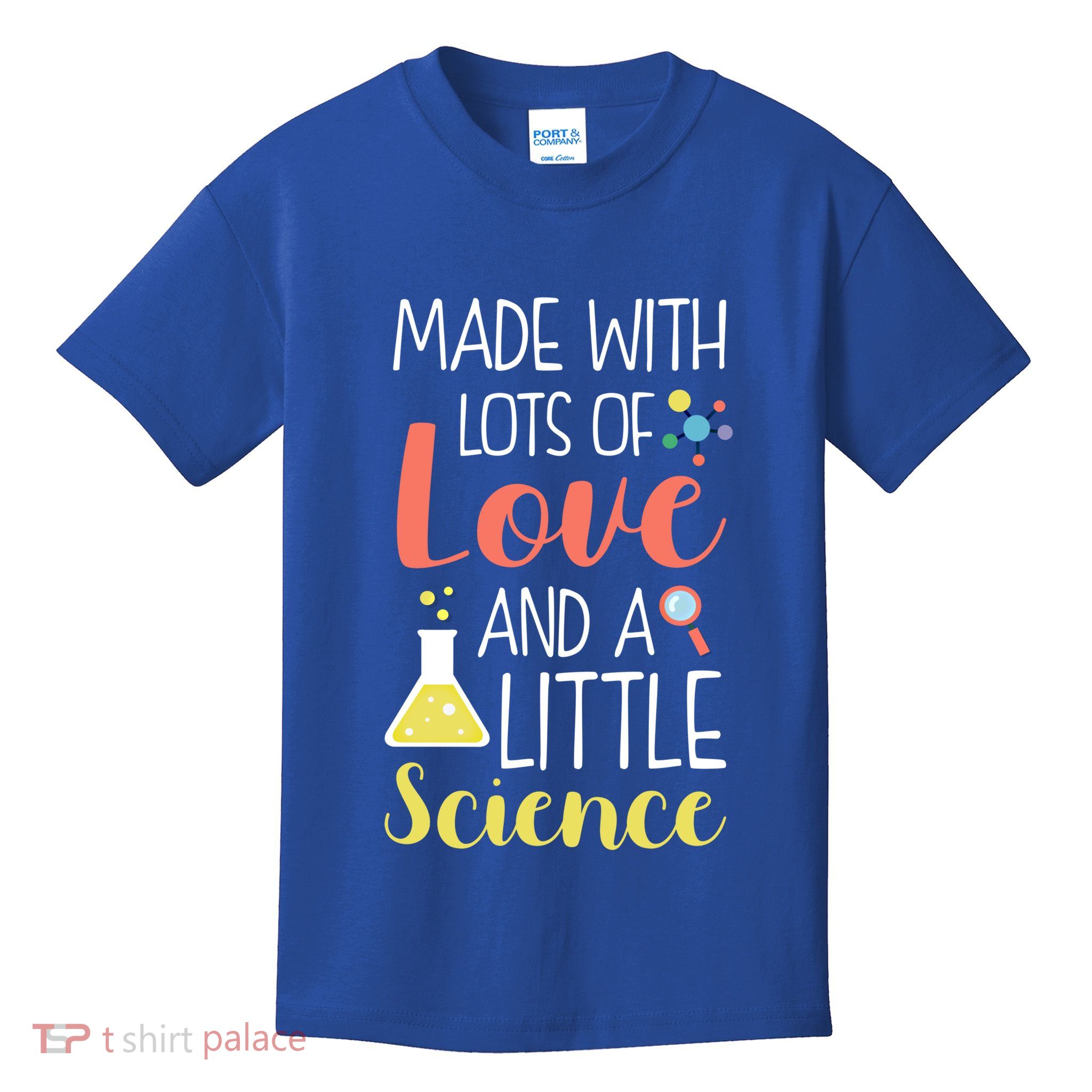 Ivf Transfer Day Love And Science Lucky Gift Kids T-Shirt