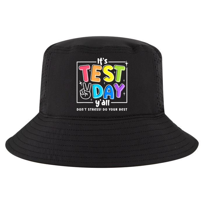 It's Test Day Yall Funny School Testing Exam Motivation Cool Comfort Performance Bucket Hat