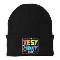 It's Test Day Yall Funny School Testing Exam Motivation Beanie