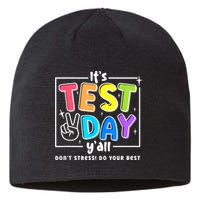 It's Test Day Yall Funny School Testing Exam Motivation Sustainable Beanie