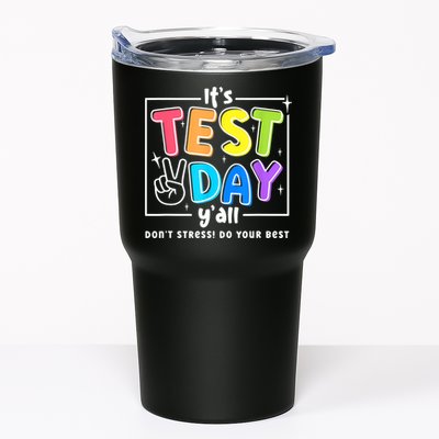 It's Test Day Yall Funny School Testing Exam Motivation Tumbler
