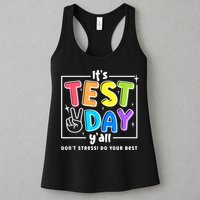 It's Test Day Yall Funny School Testing Exam Motivation Womens Tank Top