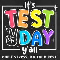 It's Test Day Yall Funny School Testing Exam Motivation Trucker Hat