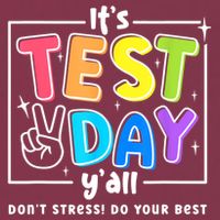 It's Test Day Yall Funny School Testing Exam Motivation 16oz Travel Tumbler