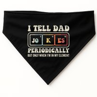 I Tell Dad Jokes Periodically Element USA-Made Doggie Bandana