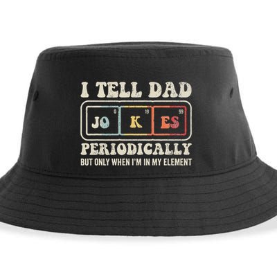 I Tell Dad Jokes Periodically Element Sustainable Bucket Hat