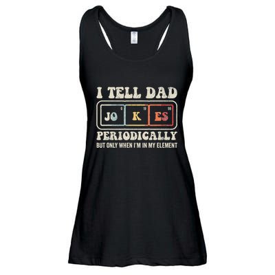 I Tell Dad Jokes Periodically Element Ladies Essential Flowy Tank