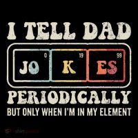 I Tell Dad Jokes Periodically Element Sustainable Knit Beanie