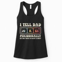I Tell Dad Jokes Periodically Element Womens Tank Top