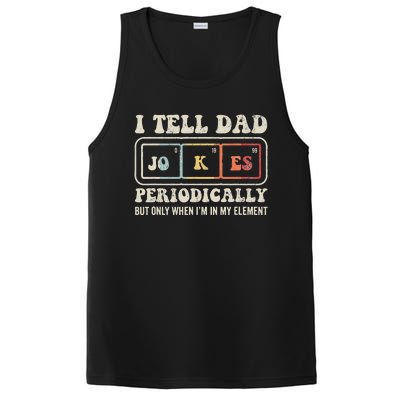 I Tell Dad Jokes Periodically Element PosiCharge Competitor Tank