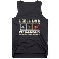 I Tell Dad Jokes Periodically Element Tank Top