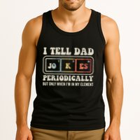 I Tell Dad Jokes Periodically Element Tank Top