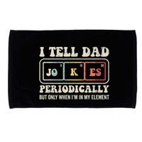 I Tell Dad Jokes Periodically Element Microfiber Hand Towel