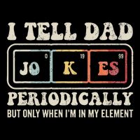 I Tell Dad Jokes Periodically Element Women's V-Neck T-Shirt