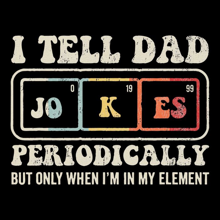 I Tell Dad Jokes Periodically Element Women's V-Neck T-Shirt