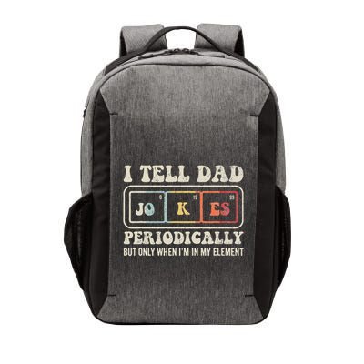 I Tell Dad Jokes Periodically Element Vector Backpack