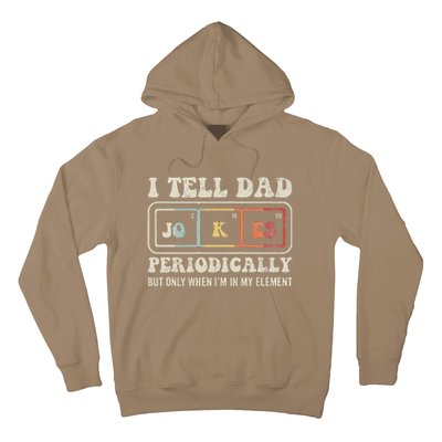 I Tell Dad Jokes Periodically Element Hoodie