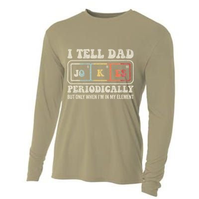 I Tell Dad Jokes Periodically Element Cooling Performance Long Sleeve Crew
