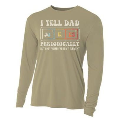 I Tell Dad Jokes Periodically Element Cooling Performance Long Sleeve Crew