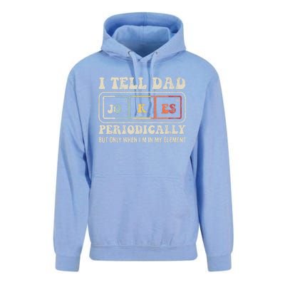 I Tell Dad Jokes Periodically Element Unisex Surf Hoodie