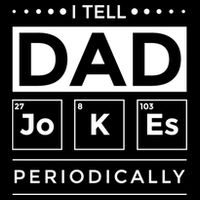 I Tell Dad Jokes Periodically Chemistry Elet Periodic Gift Drawstring Bag