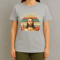 IM Telling Dad Funny Religious Christian Jesus Meme T-Shirt