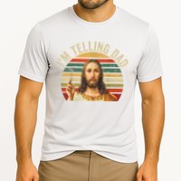IM Telling Dad Funny Religious Christian Jesus Meme Cooling Performance Crew T-Shirt