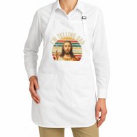 IM Telling Dad Funny Religious Christian Jesus Meme Apron