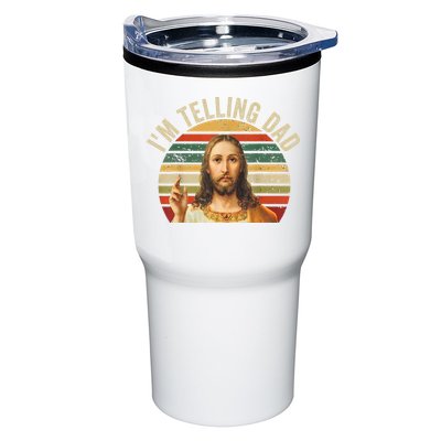 IM Telling Dad Funny Religious Christian Jesus Meme Tumbler