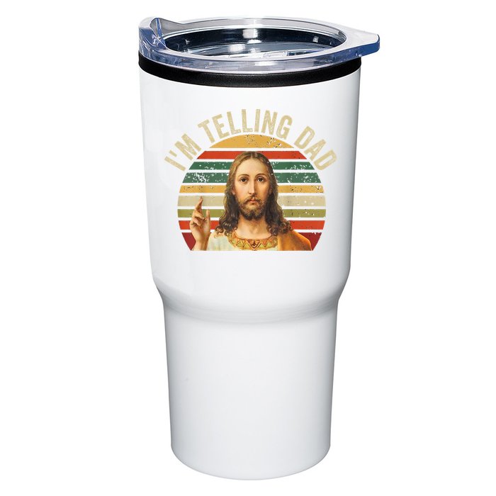IM Telling Dad Funny Religious Christian Jesus Meme Tumbler