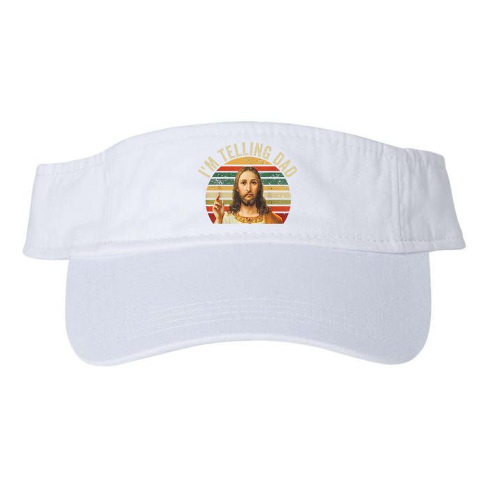 IM Telling Dad Funny Religious Christian Jesus Meme Visor