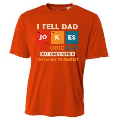 I Tell Dad Jokes Periodically Funny FatherS Day Gift Cooling Performance Crew T-Shirt