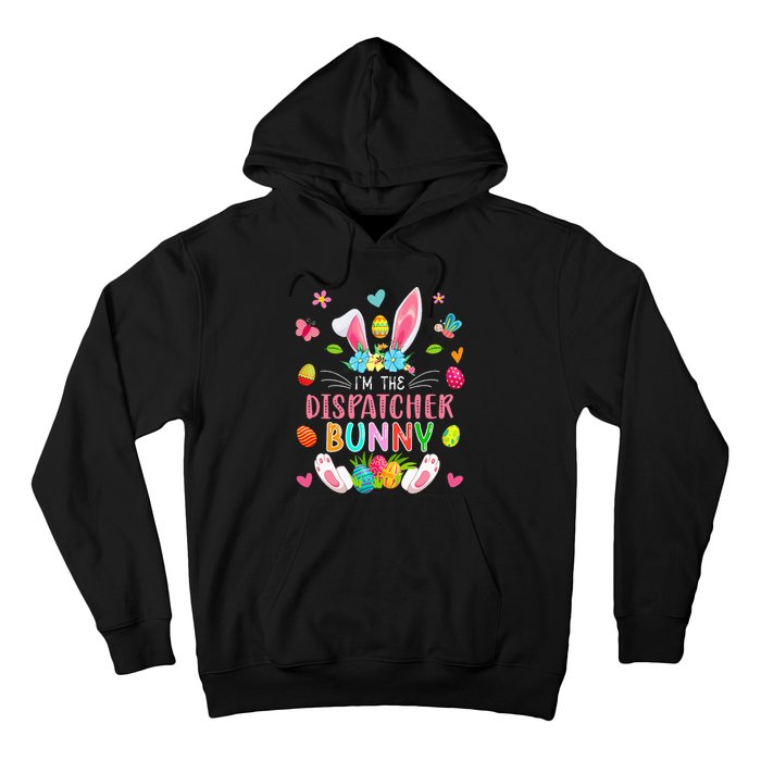 I'm The Dispatcher Bunny Easter Bunny Costume Funny Family Hoodie