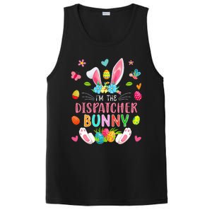 I'm The Dispatcher Bunny Easter Bunny Costume Funny Family PosiCharge Competitor Tank