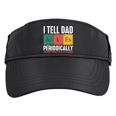 I Tell Dad Jokes Periodically Dad Funny Adult Drive Performance Visor