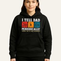 I Tell Dad Jokes Periodically Element Vintage Fathers Day Hoodie
