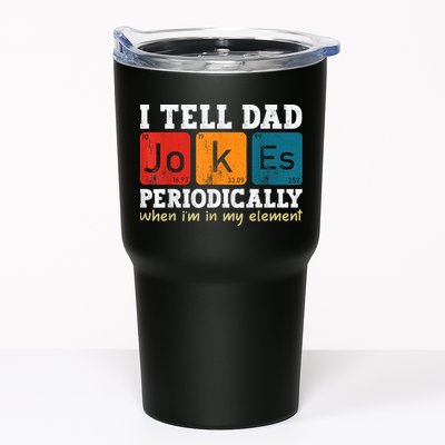 I Tell Dad Jokes Periodically Element Vintage Fathers Day Tumbler