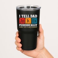 I Tell Dad Jokes Periodically Element Vintage Fathers Day Tumbler